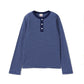 Healthknit - Lady Multi Border Waffle (Blue)