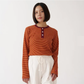 Healthknit - Lady Multi Border Waffle (Brown)