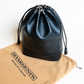 Sharments - HERITAGE DRAWSTRING BAG BLACK