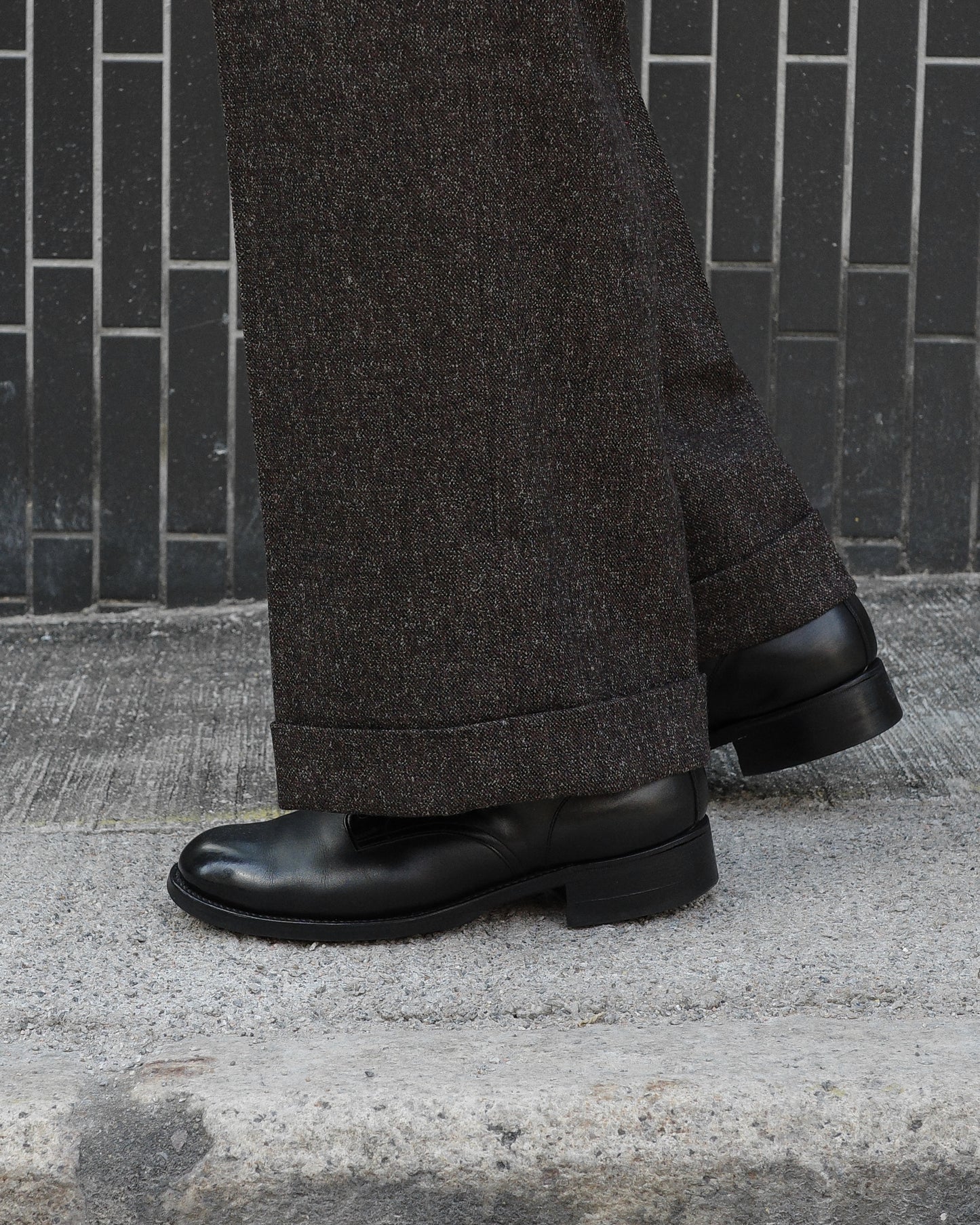 The Groovin High - Lot.240301 1930s Style Trousers "Brown”