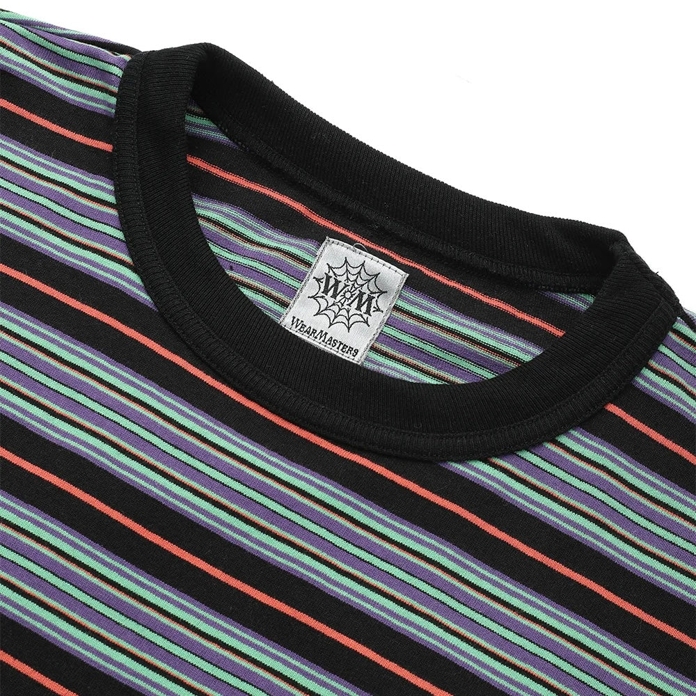 WearMasters - Lot.840 Multi Border T-shirt (Black)