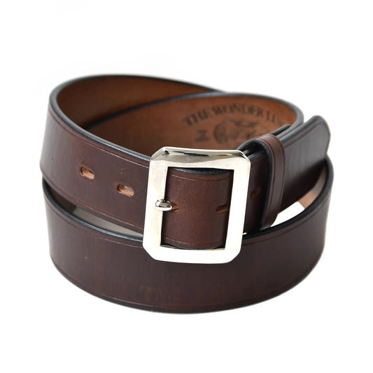 THE WONDER LUST - 40mm Tea-core Garrison Belt (Brown)