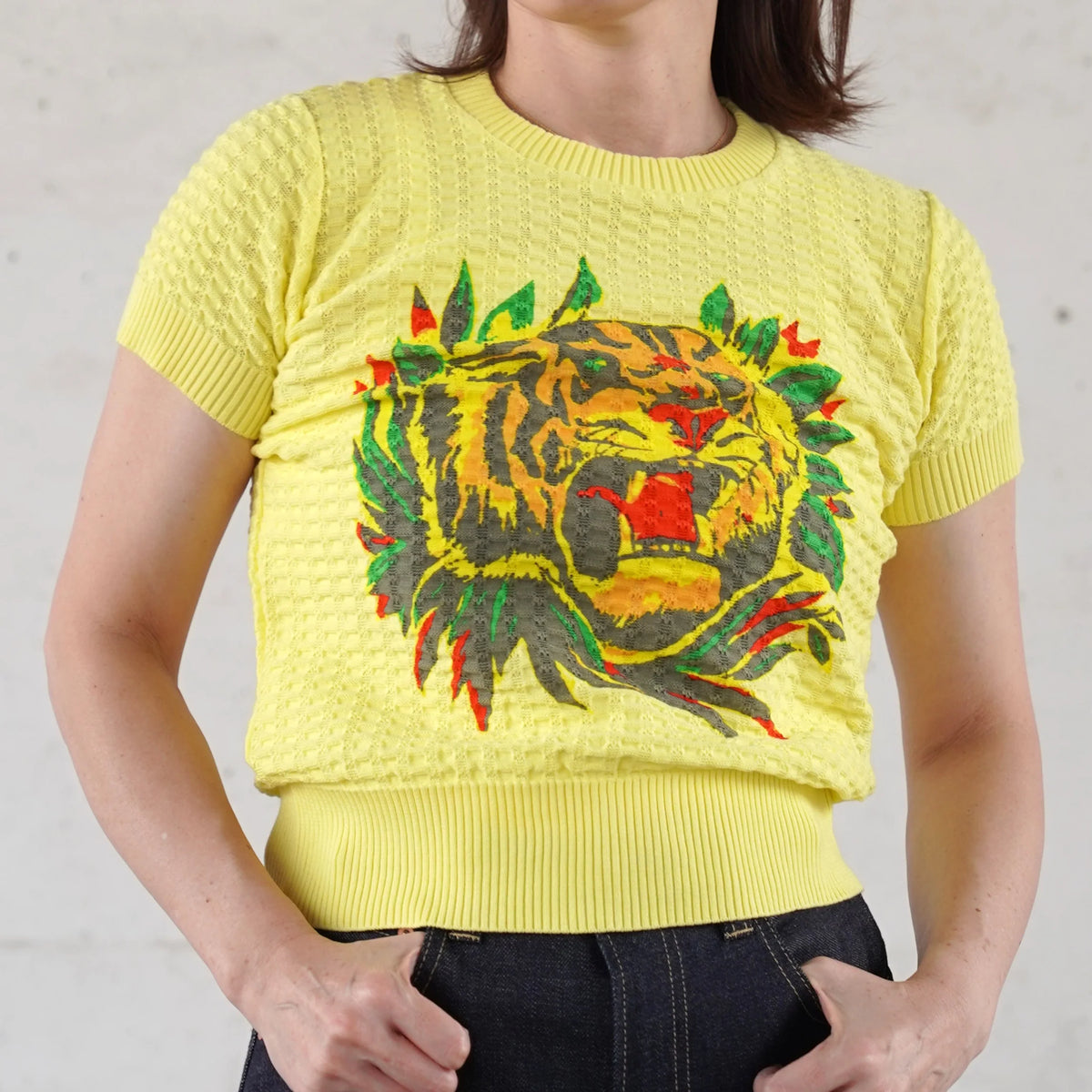 (Pre-Order) Old Devil Moon - 270601 Ladies Tiger Summer Knit (Deposit HKD100)