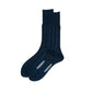 Sharments - Cotton Socks ZIG-ZAG (Navy)