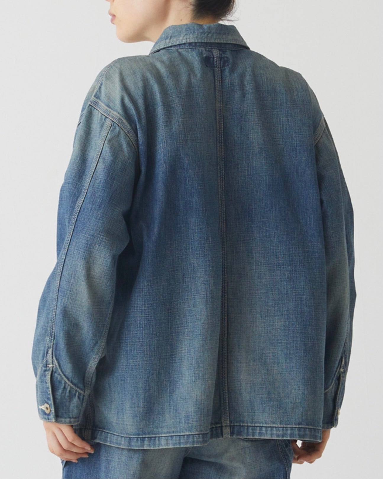 Caqu - Lot.00019-20 Denim Old Coverall (3years)