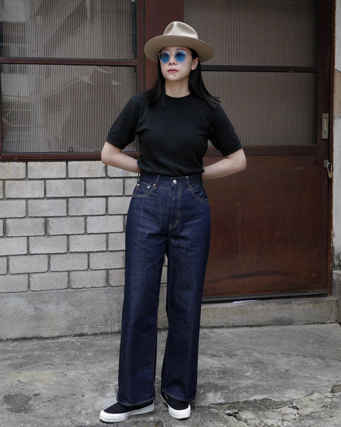 Caqu - Lot.24008-00 Wide Boys Jeans