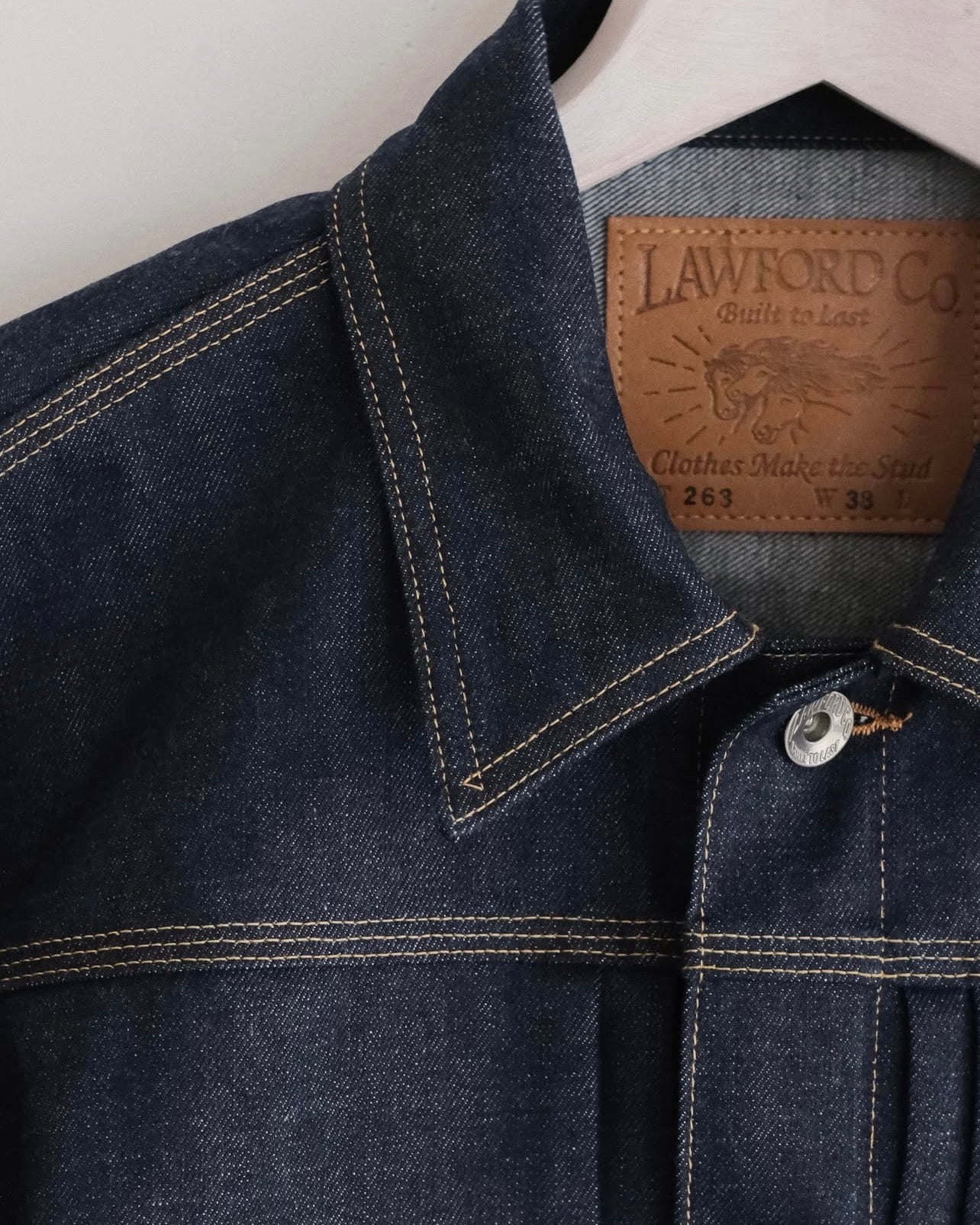 (Pre-Order) LAWFORD - Lot.263J One Pocket Denim Jacket (Deposit HKD100)