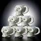 ATTRACTIONS X 波佐見燒 - A20033-02  Skull Mug