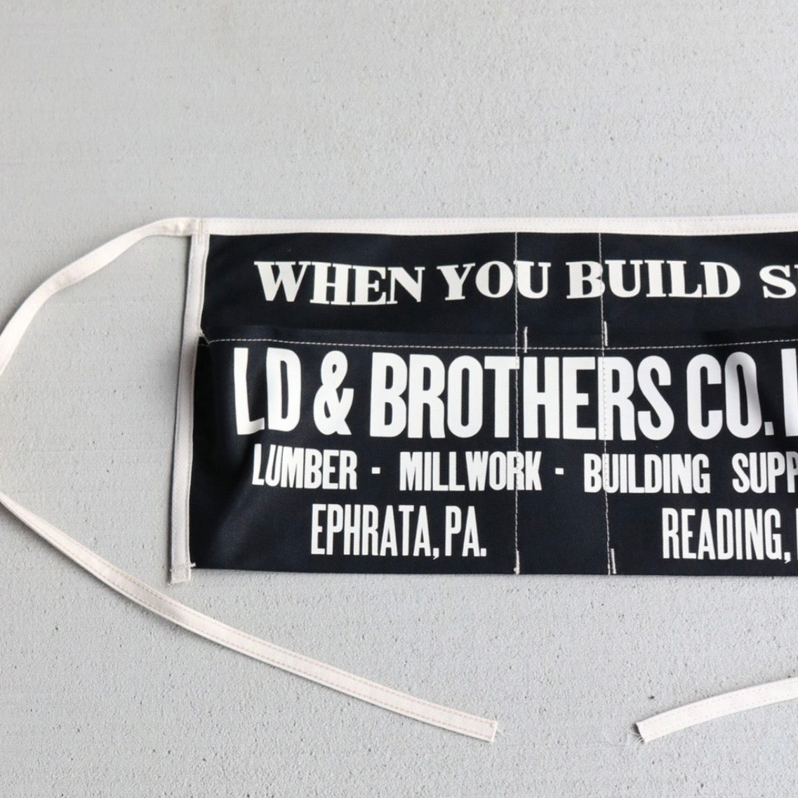 LaborDay & Co. - NAIL APRON (Black)