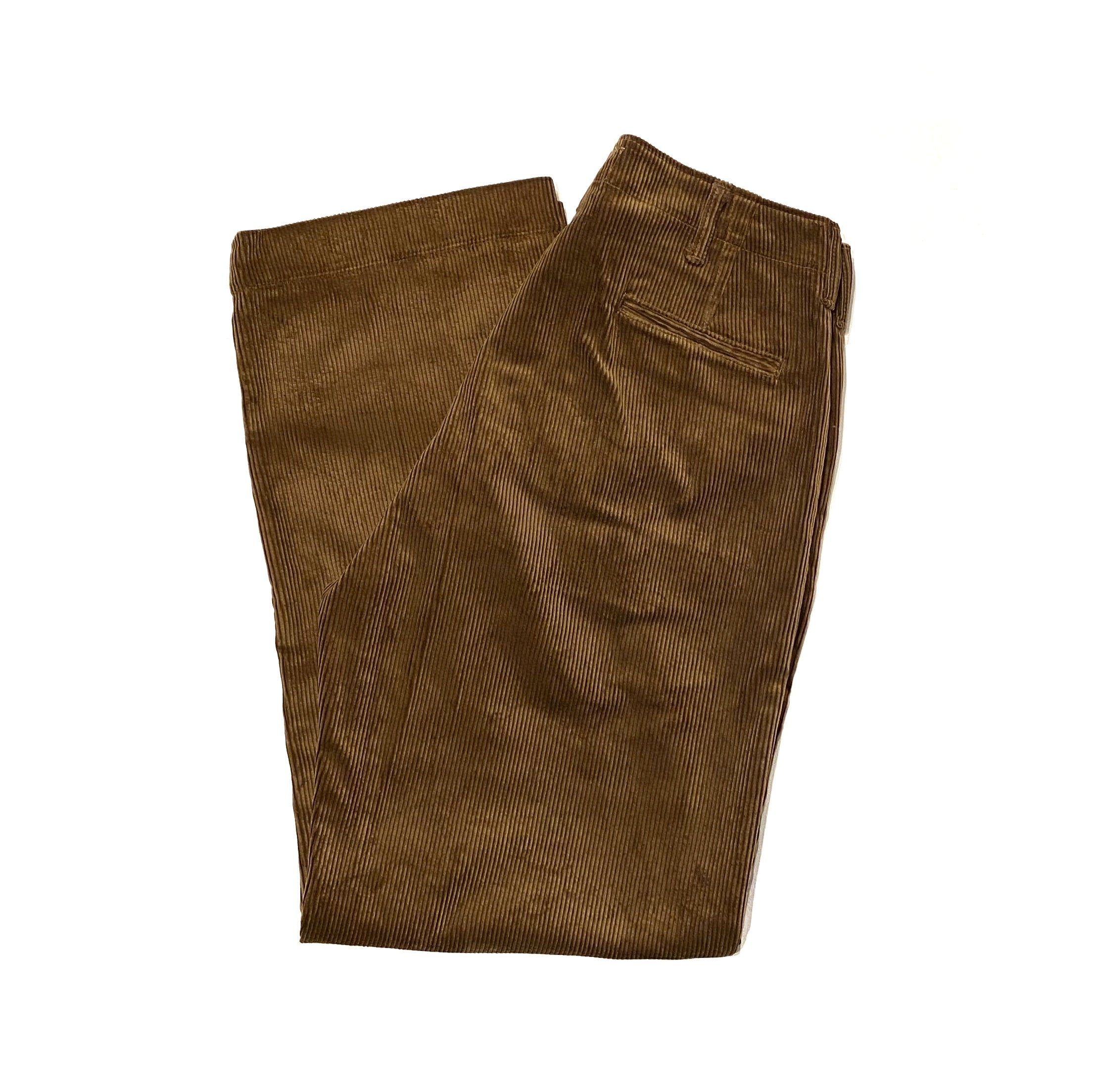 The Groovin High - Lot.490 1940s Style Work Pants (Brown