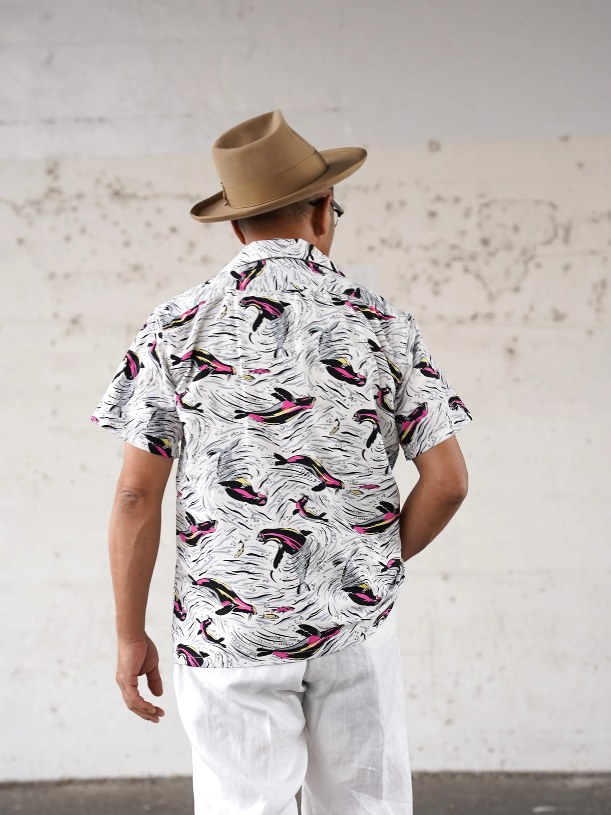 (Pre-Order) The Groovin High - 270113 Seersucker Seal Rayon Shirt (Deposit HKD100)