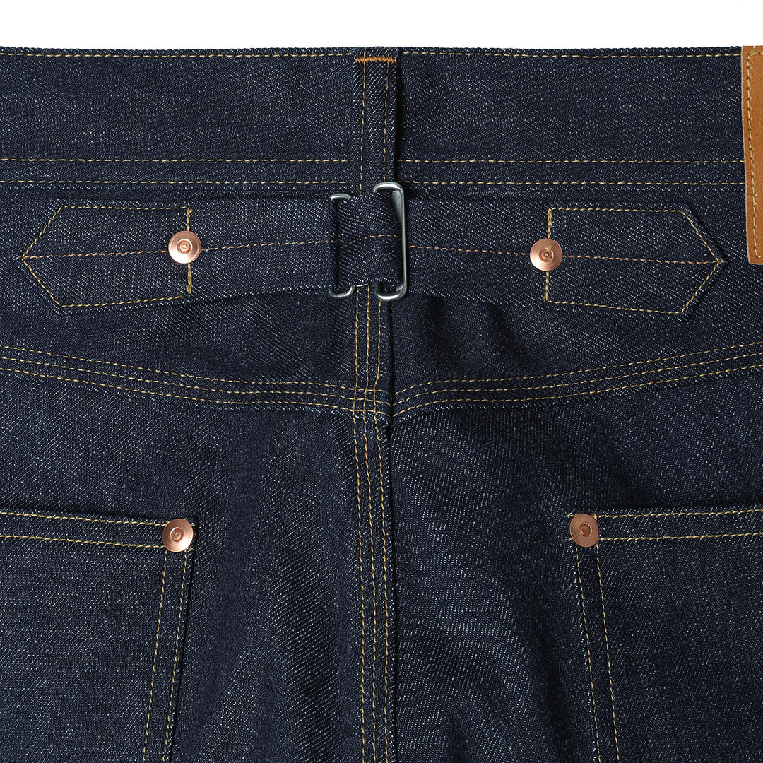 (Pre-Order) Lot.263 Buckle-back Five Pocket Denim Pants (Deposit HKD100)