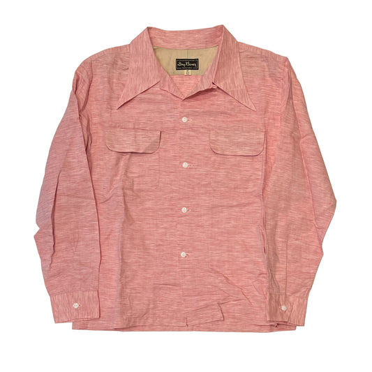 (2nd hand) Dry Bones Linen 2 Flap Open Shirt