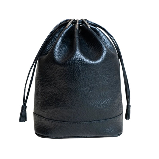 Sharments - HERITAGE DRAWSTRING BAG BLACK