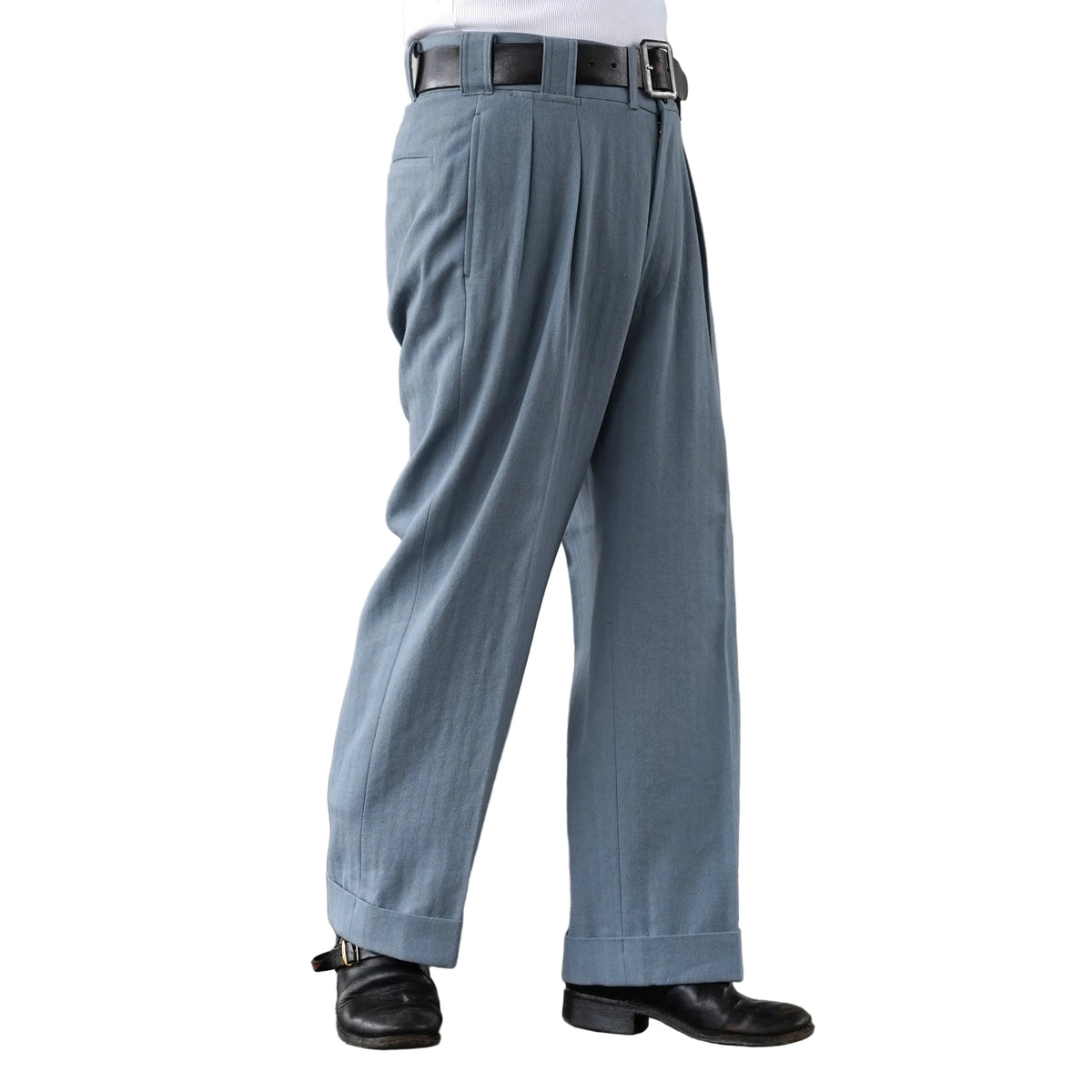 (Pre-Order) The Groovin High - 270302 HBT Two-Pleat Trousers (Deposit HKD100)