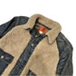 (2nd hand) RRL Fleece-Paneled Denim Jacket (Dempster Wash)