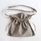 Laborday & Co. - Apron Bag (VINTAGE PLAID/NATURAL) (副本)