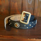 (Pre-Order) The Groovin High - 270506 42mm Studded Leather Belt (Deposit HKD100)
