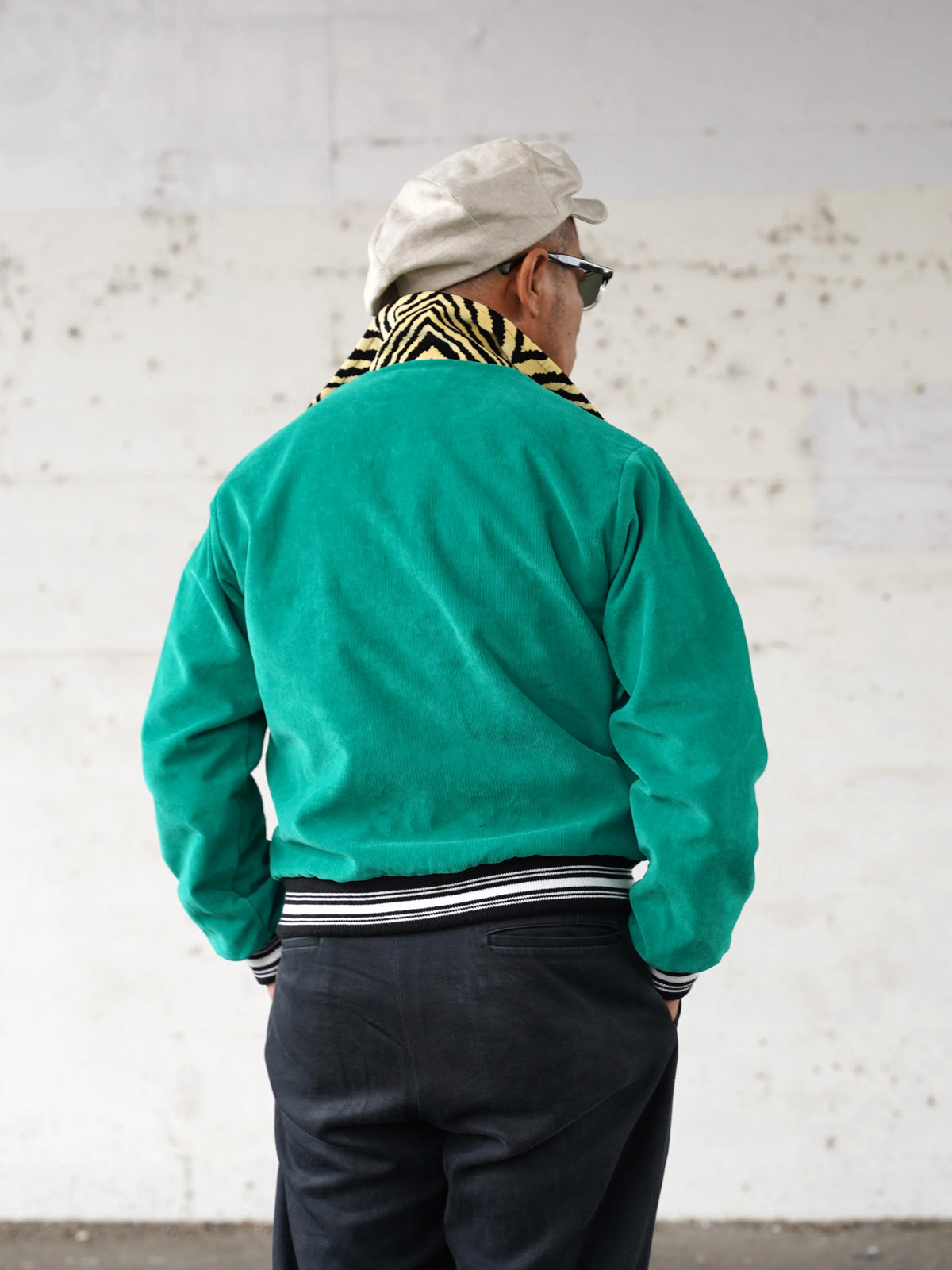 (Pre-order) The Groovin High - 270401 Tiger Corduroy Reversible Jacket (Deposit HKD100)
