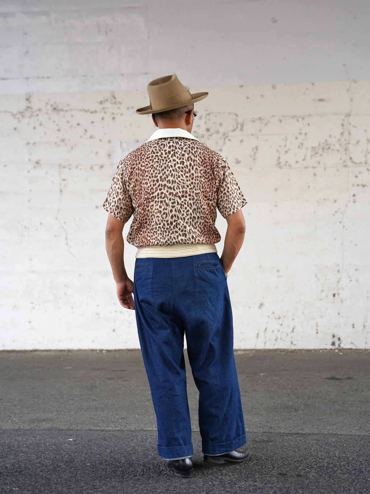 (Pre-Order) The Groovin High - 270115 Leopard Pullover Shirt (Deposit HKD100)