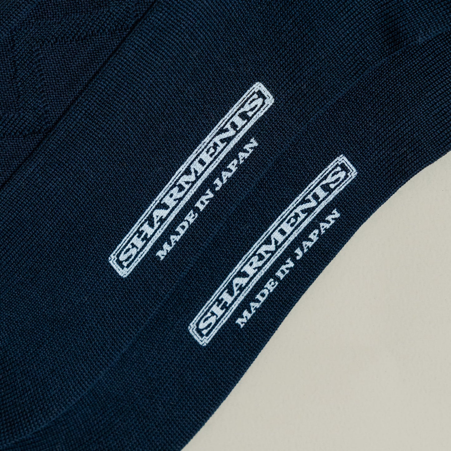 Sharments - Cotton Socks ZIG-ZAG (Navy)