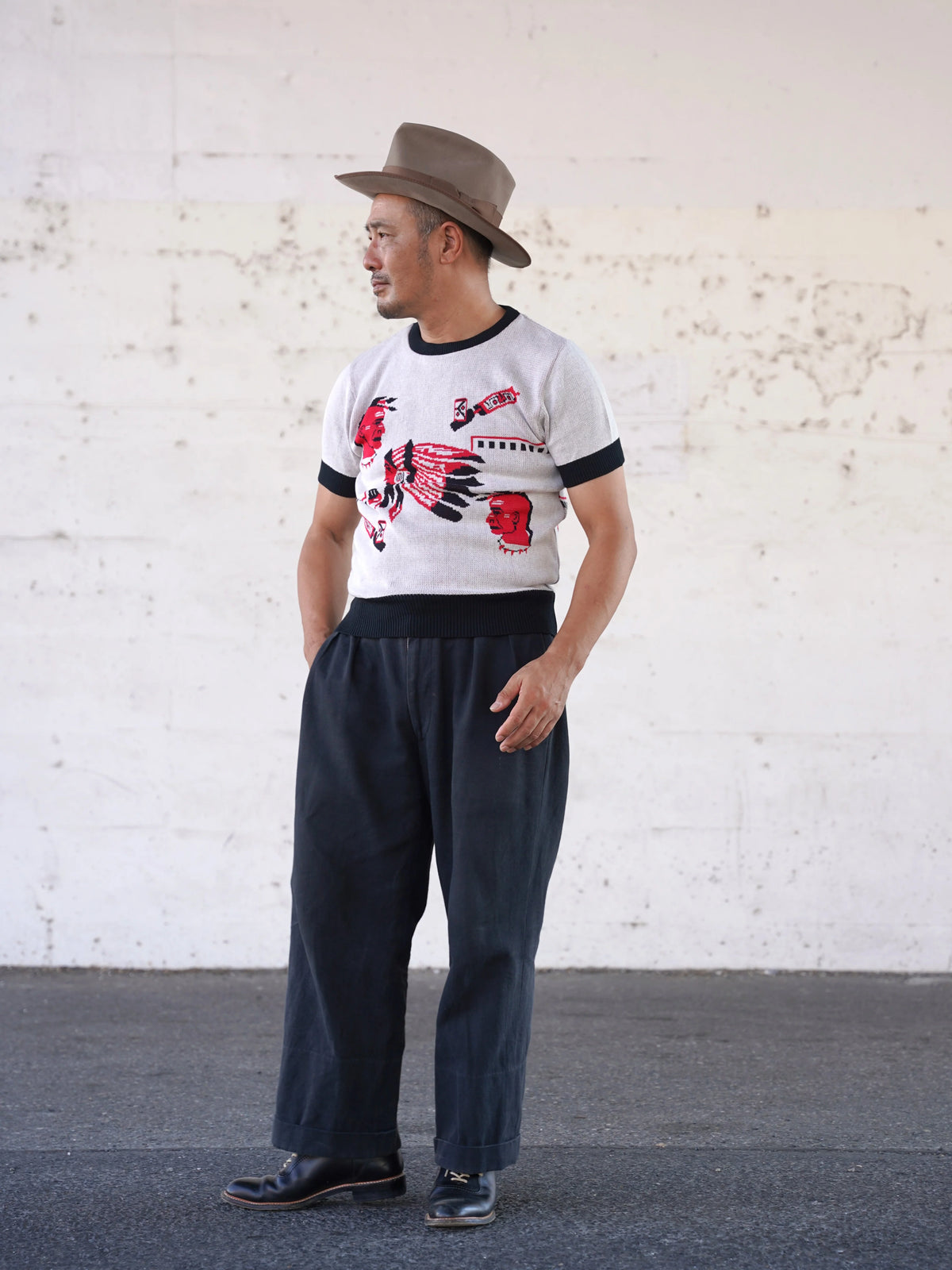 (Pre-Order) The Groovin High - 270202 Native American Jacquard Summer Knit (Deposit HKD100)