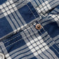 (Pre-Order/Round 2) BlackSun x THE BALD Co. x ROOM402 - Indigo Palaka Jacket (Deposit HKD300)