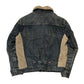 (2nd hand) RRL Fleece-Paneled Denim Jacket (Dempster Wash)