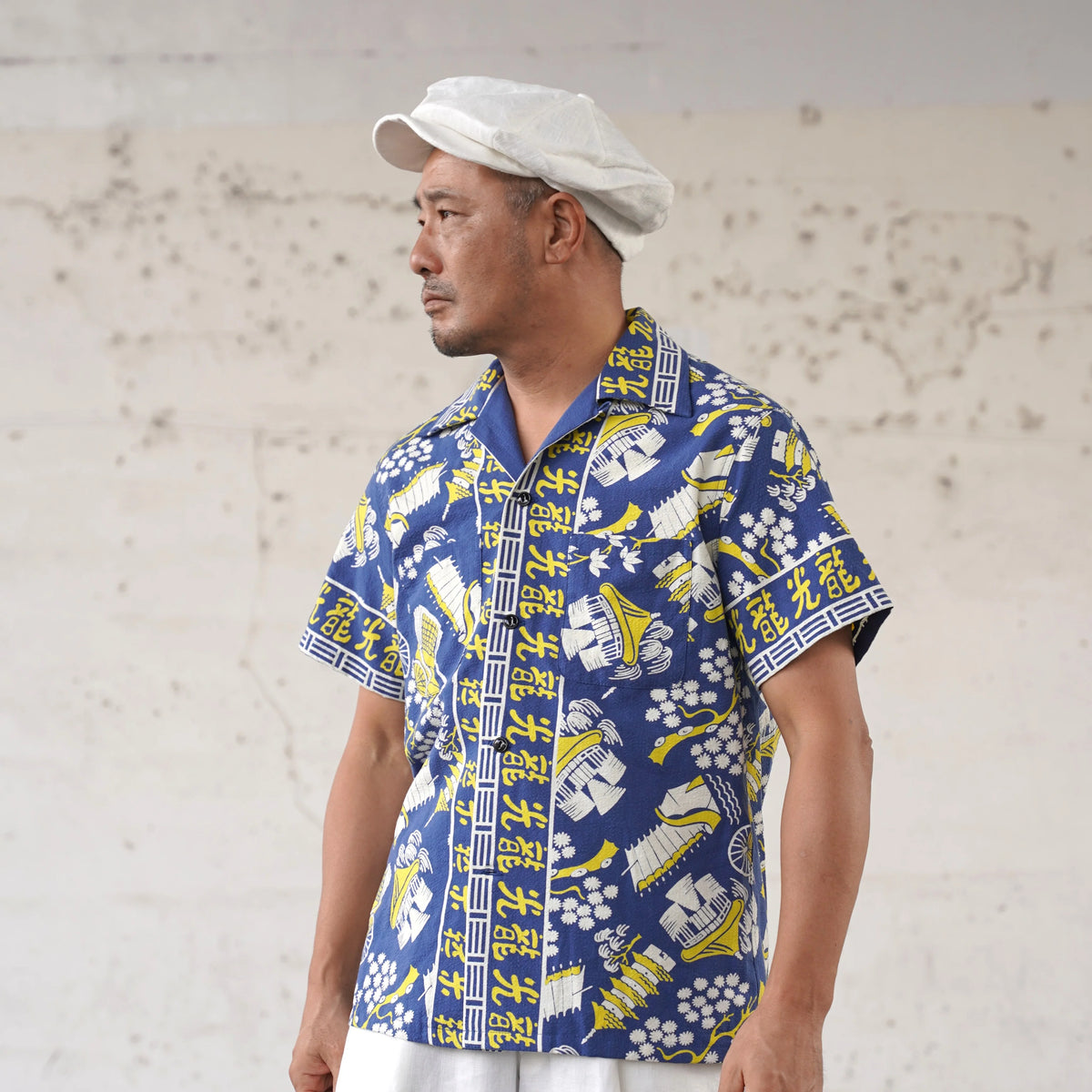 (Pre-Order) The Groovin High - 270114 Seersucker Koryu Rayon Shirt (Deposit HKD100)
