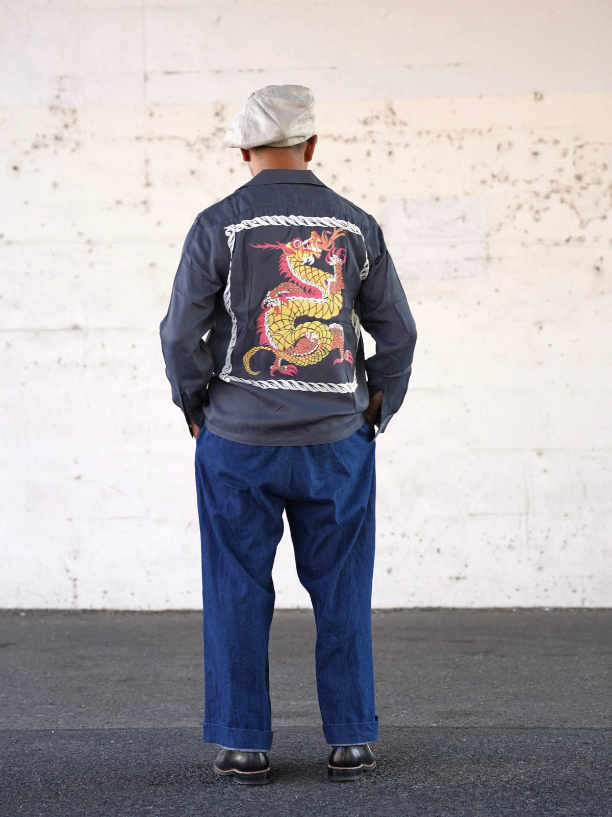 (Pre-Order) The Groovin High - 270103 Dragon Rayon Shirt (Deposit HKD100)