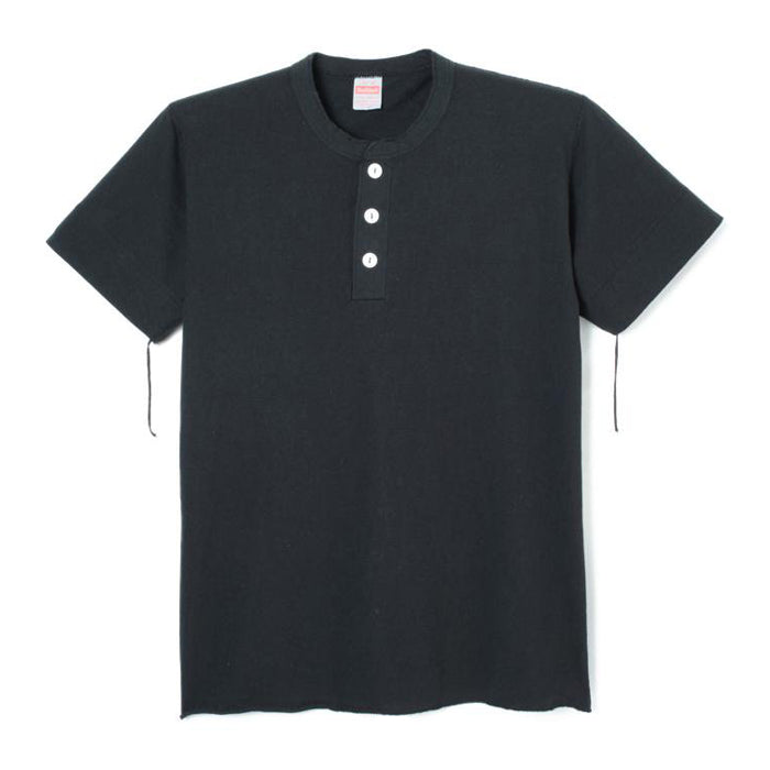 Healthknit - Lot.906 Henley T-Shirt (Black)