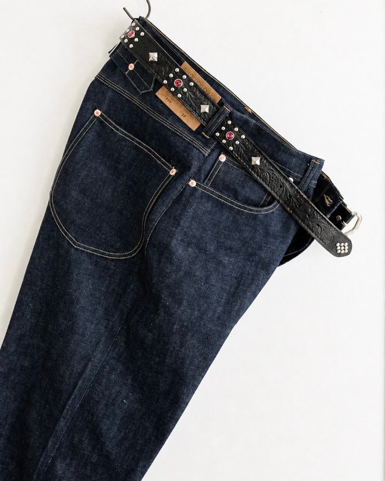 (Pre-Order) Lot.263 Buckle-back Five Pocket Denim Pants (Deposit HKD100)