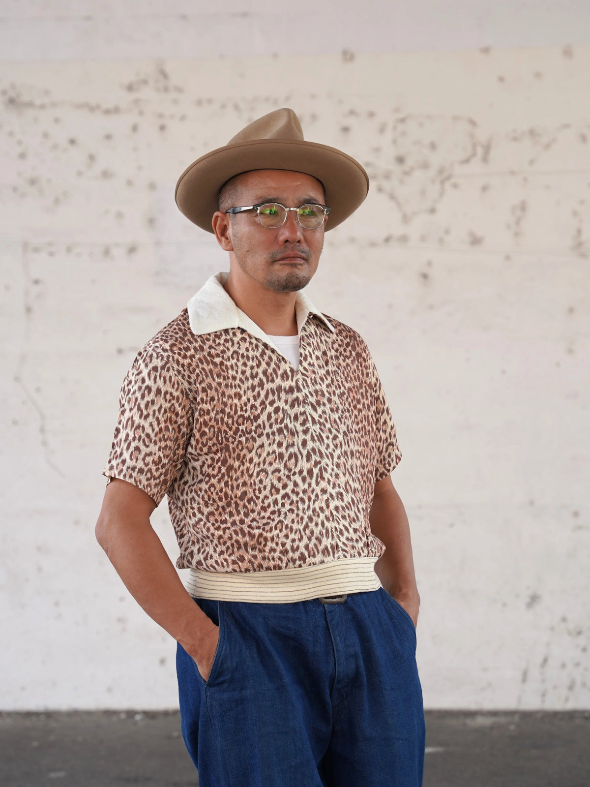 (Pre-Order) The Groovin High - 270115 Leopard Pullover Shirt (Deposit HKD100)