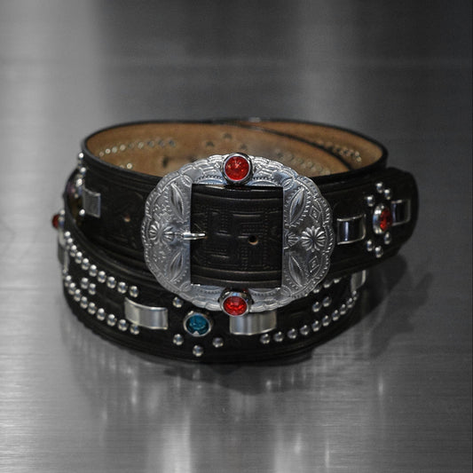 (Pre-Order) BlackSun X ACE WESTERN BELT - No.BS008 "10TH ANNIVERSARY BELT"  (Deposit HKD1800)