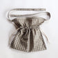 Laborday & Co. - Apron Bag (VINTAGE PLAID/NATURAL) (副本)