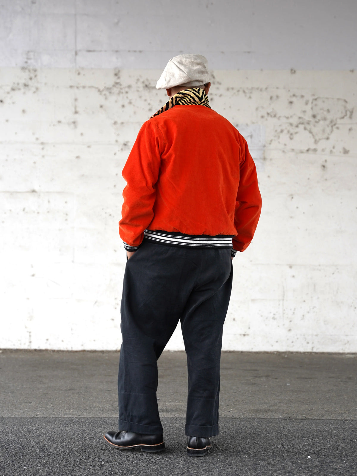 (Pre-order) The Groovin High - 270401 Tiger Corduroy Reversible Jacket (Deposit HKD100)