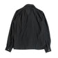 Sharments - CRASHED OPEN COLLAR SHEER SHIRT L/S BLACK
