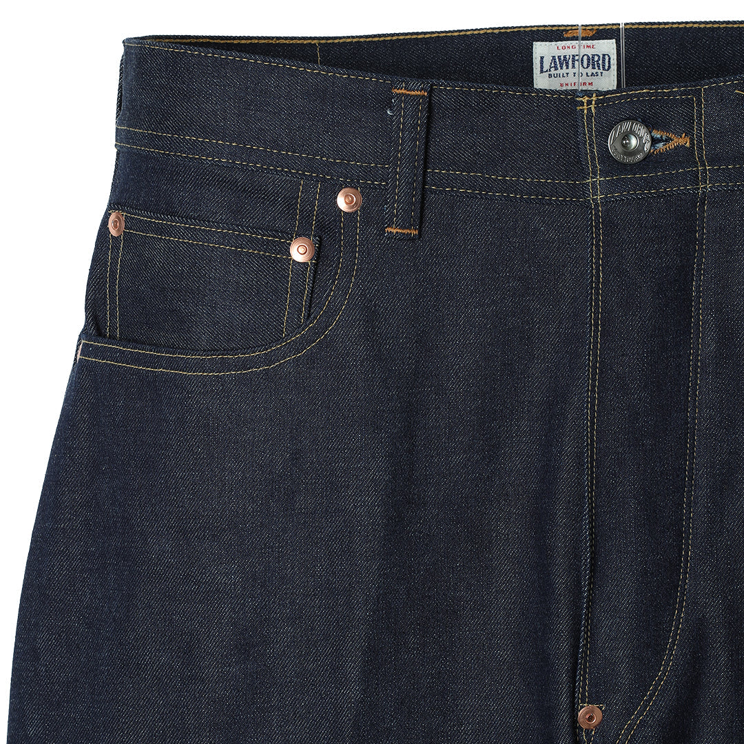 (Pre-Order) Lot.263 Buckle-back Five Pocket Denim Pants (Deposit HKD100)
