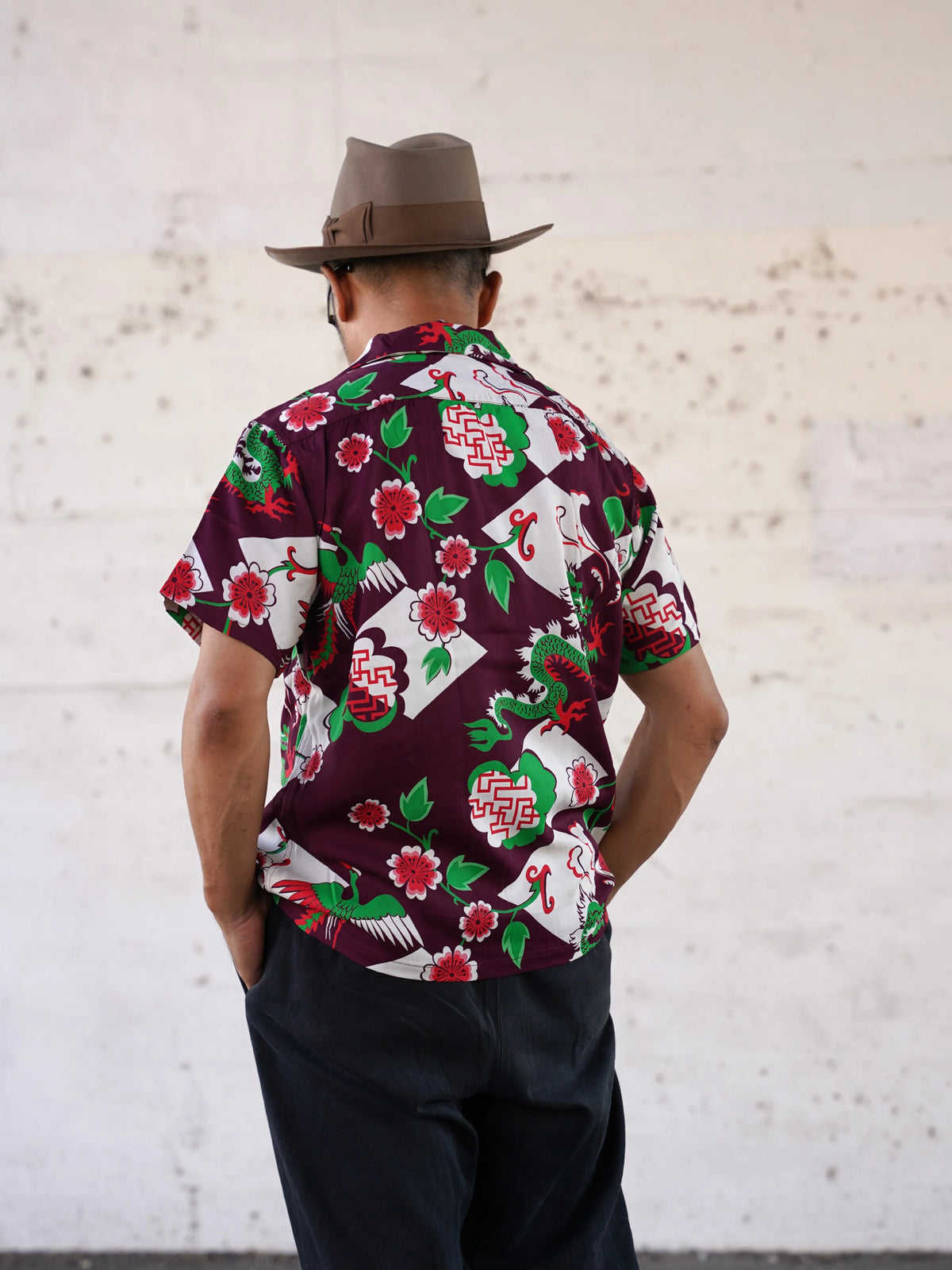 (Pre-Order) The Groovin High - 270110 Oriental Dragon Rayon Shirt (Deposit HKD100)