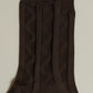 Sharments - Cotton Socks ZIG-ZAG (Brown)