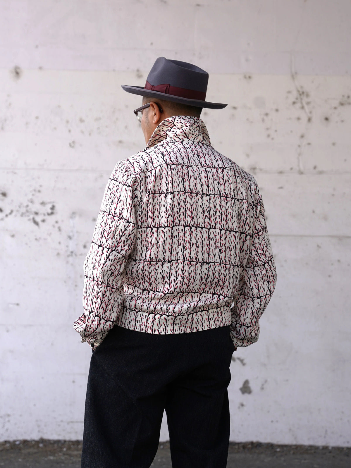 (Pre-order) The Groovin High - 270409 Atomic Pattern Gabardine Jacket (Deposit HKD100)