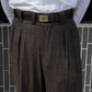 The Groovin High - Lot.240301 1930s Style Trousers "Brown”