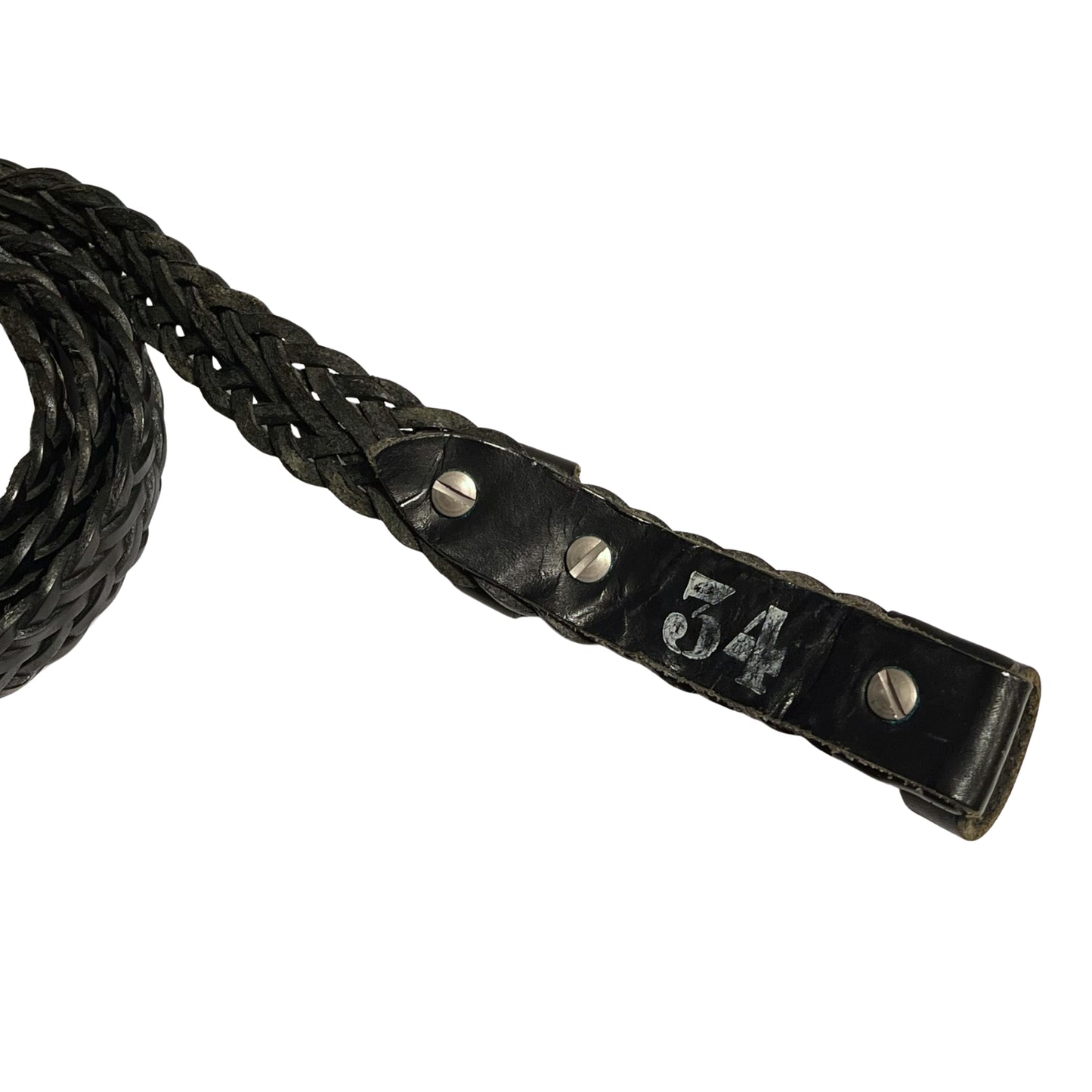 (2nd hand) Black Leather belt