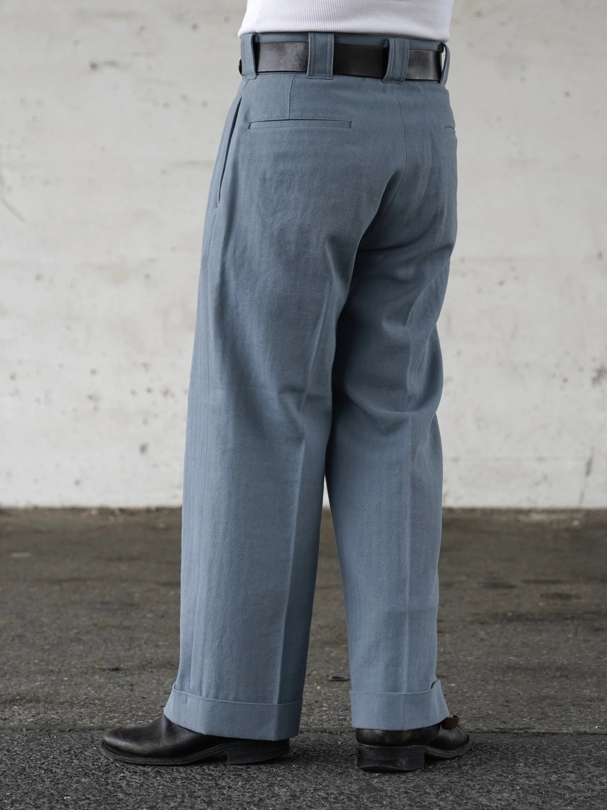 (Pre-Order) The Groovin High - 270302 HBT Two-Pleat Trousers (Deposit HKD100)