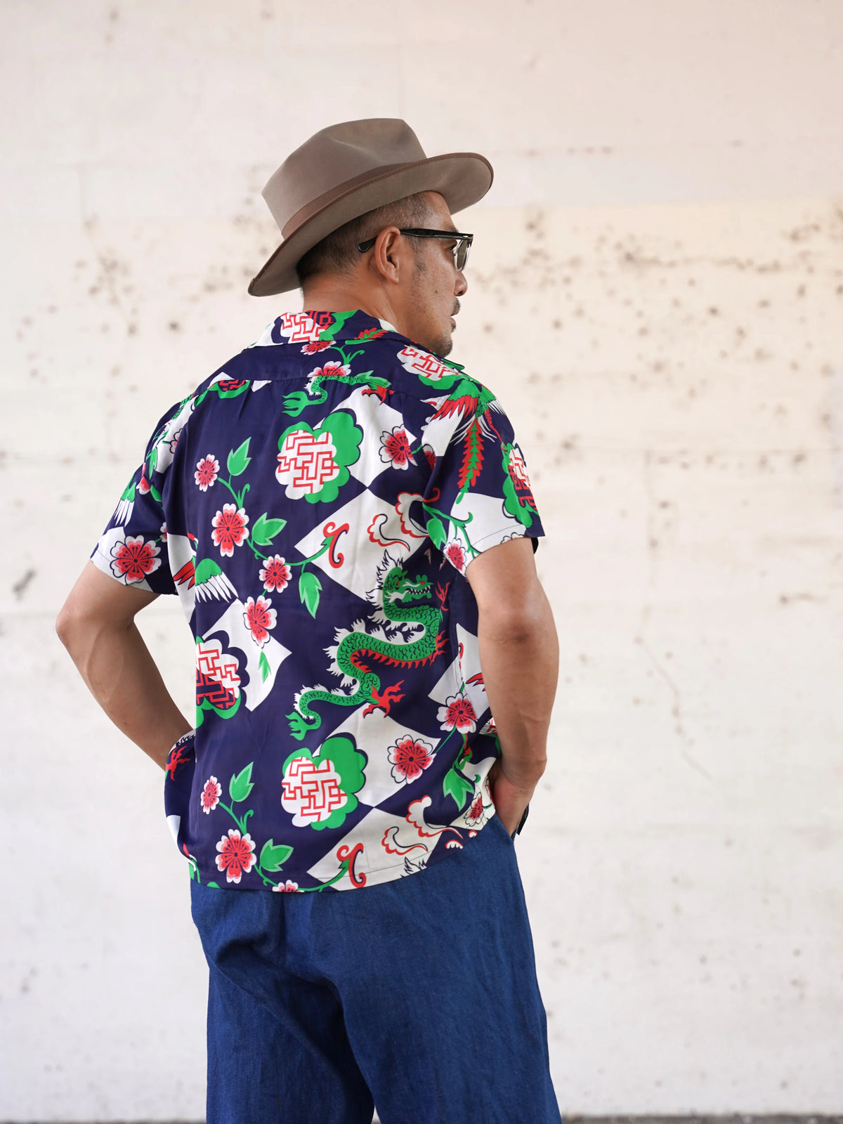 (Pre-Order) The Groovin High - 270110 Oriental Dragon Rayon Shirt (Deposit HKD100)