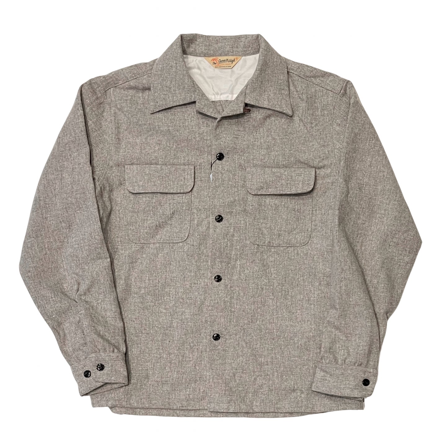 The Groovin High - 260140 1950s L/S Wool Shirt