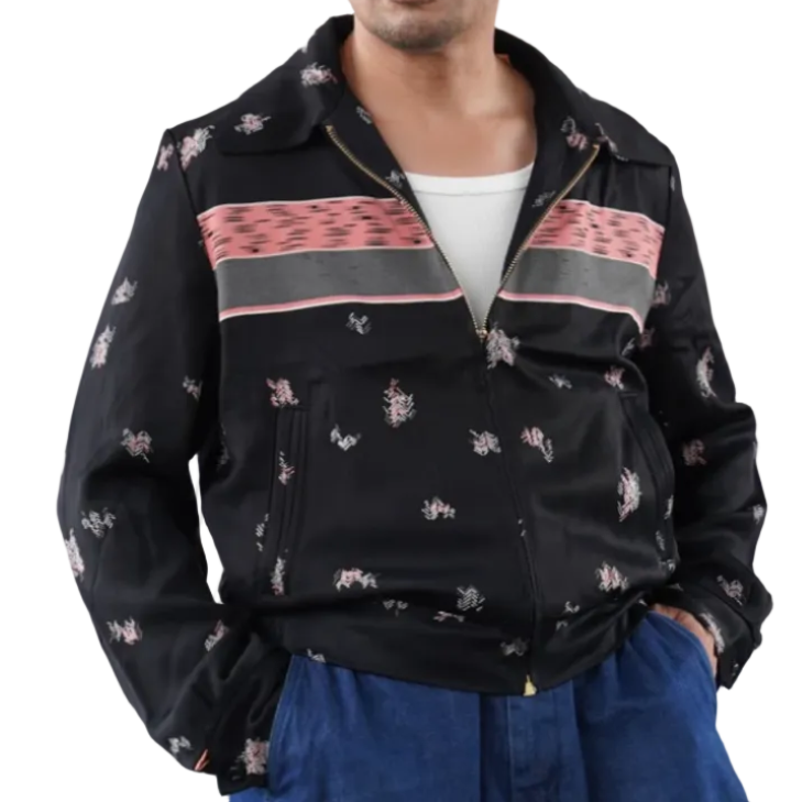 (Pre-order) The Groovin High - 270406 Desert Border Pattern Gabardine Jacket (Deposit HKD100)