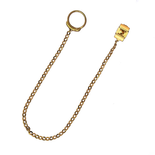 (DeadStock) HICKOK Pocket Watch Chain “E”