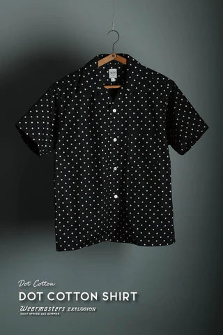 WearMasters - Lot.834 Dot Cotton S/S Shirt (Black)