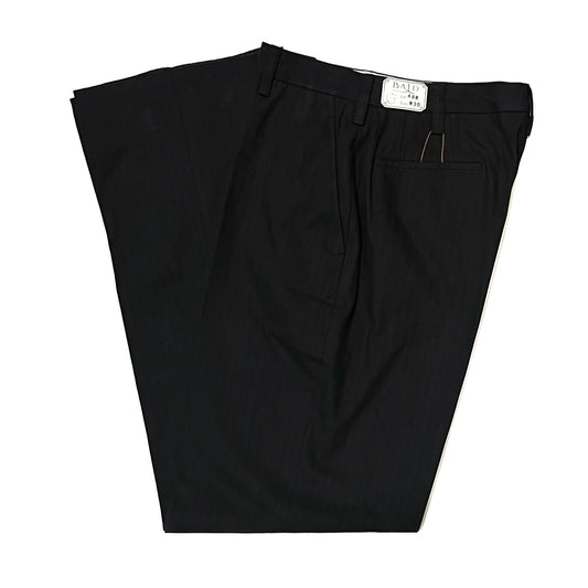 THE BALD CO. - Lot.468 HBT Wide Pants (Black)